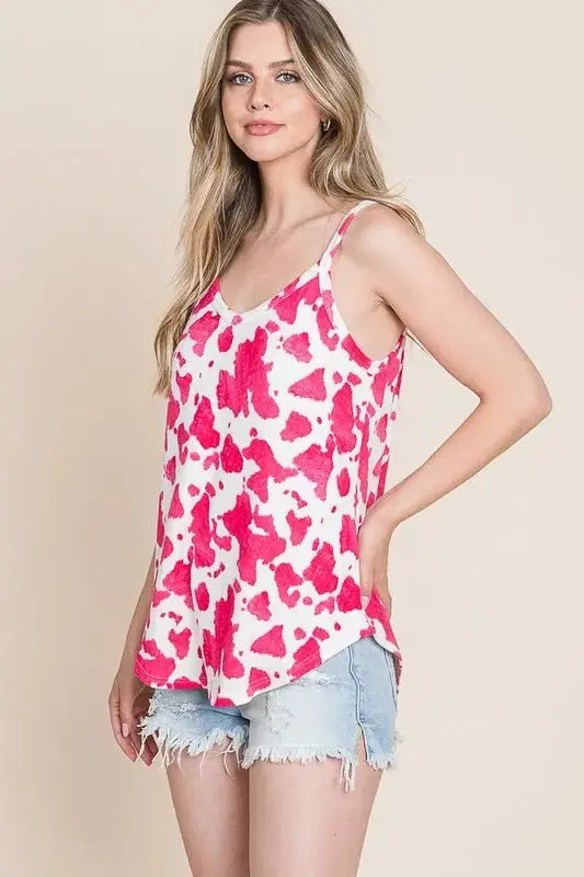 BOMBOM Animal Print Cami for Trendy Chic Outfits - Love Salve